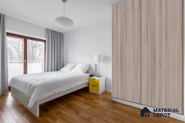 Wooden Look 3260 SUD 8 ft x 4 ft Suede Finish Decorative Laminate - 1 mm | Suitable for TV Unit, Wardrobe, Kitchen Cabinets