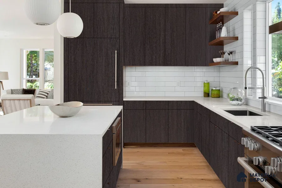 Wooden Look 3221 BRS 8 ft x 4 ft Texture Finish Decorative Laminate - 1 mm | Suitable for TV Unit, Wardrobe, Kitchen Cabinets