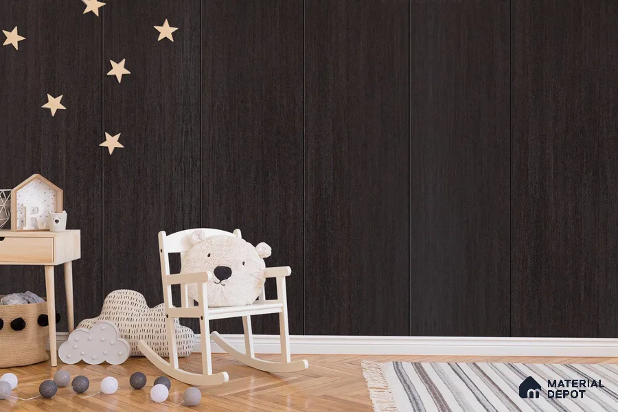 Wooden Look 3221 BRS 8 ft x 4 ft Texture Finish Decorative Laminate - 1 mm | Suitable for TV Unit, Wardrobe, Kitchen Cabinets