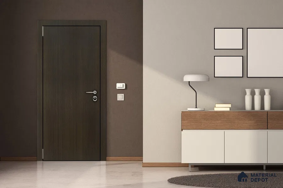 Wooden Look 3221 SUD 8 ft x 4 ft Suede Finish Decorative Laminate - 1 mm | Suitable for TV Unit, Wardrobe, Kitchen Cabinets