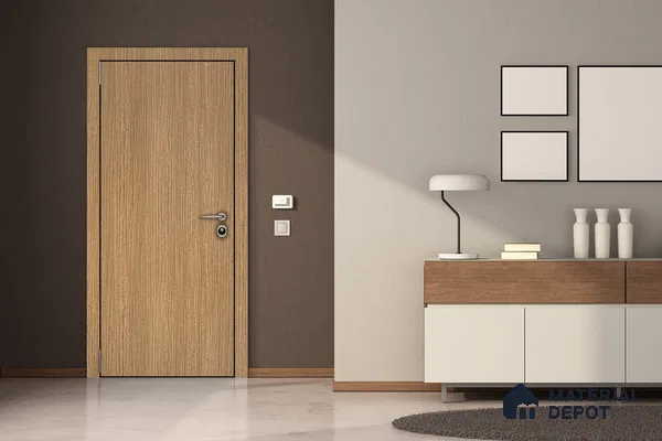 Wooden Look 3162 SUD 8 ft x 4 ft Suede Finish Decorative Laminate - 1 mm | Suitable for TV Unit, Wardrobe, Kitchen Cabinets
