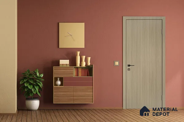 Wooden Look 3094 SUD 8 ft x 4 ft Suede Finish Decorative Laminate - 1 mm | Suitable for TV Unit, Wardrobe, Kitchen Cabinets