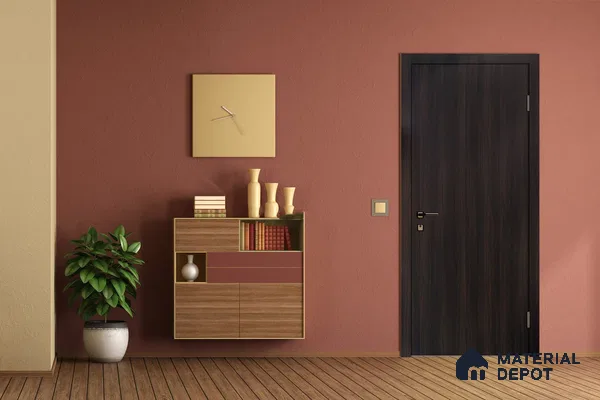 Wooden Look 3067 SUD 8 ft x 4 ft Suede Finish Decorative Laminate - 1 mm | Suitable for TV Unit, Wardrobe, Kitchen Cabinets