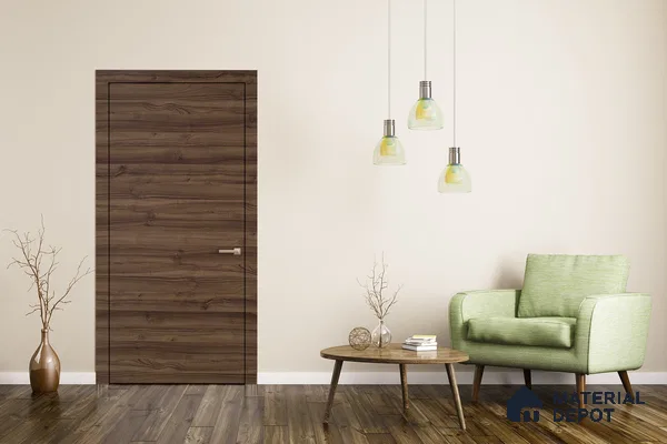 Wooden Look 3961 SUD 8 ft x 4 ft Suede Finish Decorative Laminate - 1 mm | Suitable for TV Unit, Wardrobe, Kitchen Cabinets