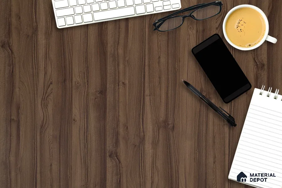Wooden Look 3961 SUD 8 ft x 4 ft Suede Finish Decorative Laminate - 1 mm | Suitable for TV Unit, Wardrobe, Kitchen Cabinets