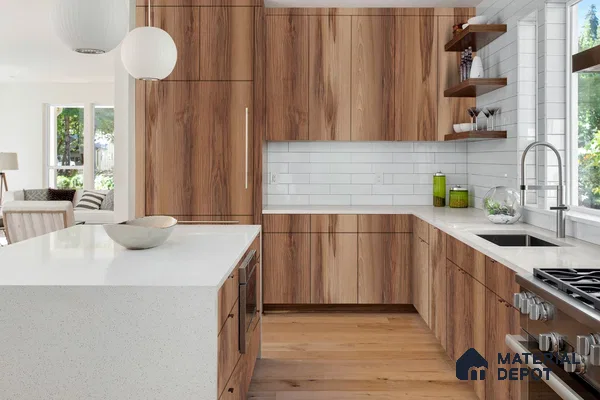 Wooden Look 3257 CFD 8 ft x 4 ft Texture Finish Decorative Laminate - 1 mm | Suitable for TV Unit, Wardrobe, Kitchen Cabinets