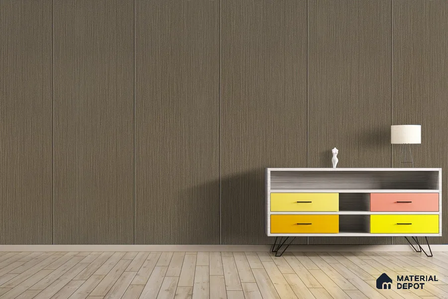 Wooden Look 3226 SUD 8 ft x 4 ft Suede Finish Decorative Laminate - 1 mm | Suitable for TV Unit, Wardrobe, Kitchen Cabinets