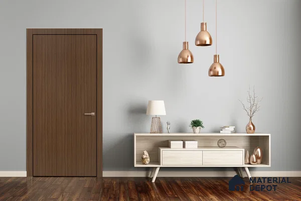Wooden Look 3360 SUD 8 ft x 4 ft Suede Finish Decorative Laminate - 1 mm | Suitable for TV Unit, Wardrobe, Kitchen Cabinets
