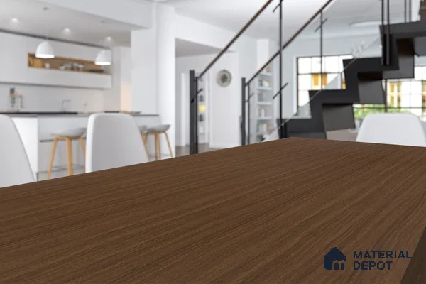 Wooden Look 3360 SUD 8 ft x 4 ft Suede Finish Decorative Laminate - 1 mm | Suitable for TV Unit, Wardrobe, Kitchen Cabinets