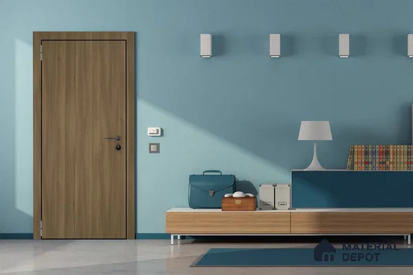Wooden Look 3289 SUD 8 ft x 4 ft Suede Finish Decorative Laminate - 1 mm | Suitable for TV Unit, Wardrobe, Kitchen Cabinets
