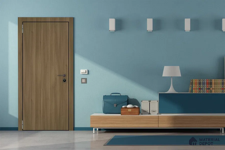 Wooden Look 3289 SUD 8 ft x 4 ft Suede Finish Decorative Laminate - 1 mm | Suitable for TV Unit, Wardrobe, Kitchen Cabinets