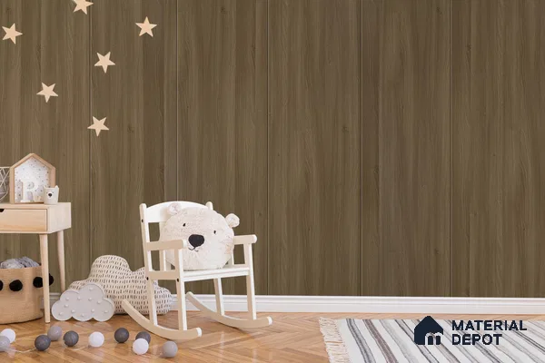 Wooden Look 3289 SUD 8 ft x 4 ft Suede Finish Decorative Laminate - 1 mm | Suitable for TV Unit, Wardrobe, Kitchen Cabinets