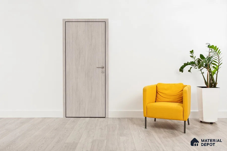 Wooden Look 3252 SUD 8 ft x 4 ft Suede Finish Decorative Laminate - 1 mm | Suitable for TV Unit, Wardrobe, Kitchen Cabinets