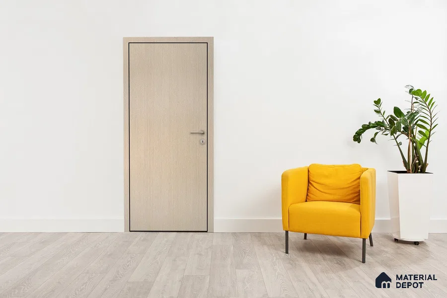 Wooden Look 3223 SUD 8 ft x 4 ft Suede Finish Decorative Laminate - 1 mm | Suitable for TV Unit, Wardrobe, Kitchen Cabinets