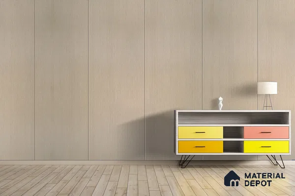 Wooden Look 3223 SUD 8 ft x 4 ft Suede Finish Decorative Laminate - 1 mm | Suitable for TV Unit, Wardrobe, Kitchen Cabinets