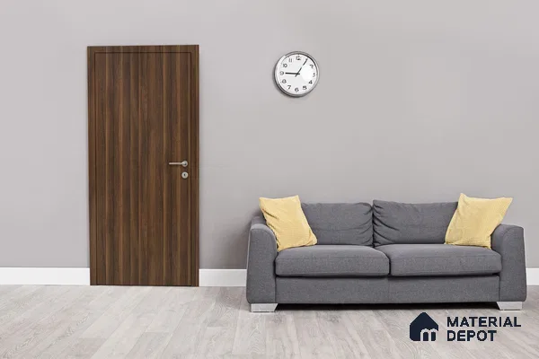 Wooden Look 3278 SUD 8 ft x 4 ft Suede Finish Decorative Laminate - 1 mm | Suitable for TV Unit, Wardrobe, Kitchen Cabinets