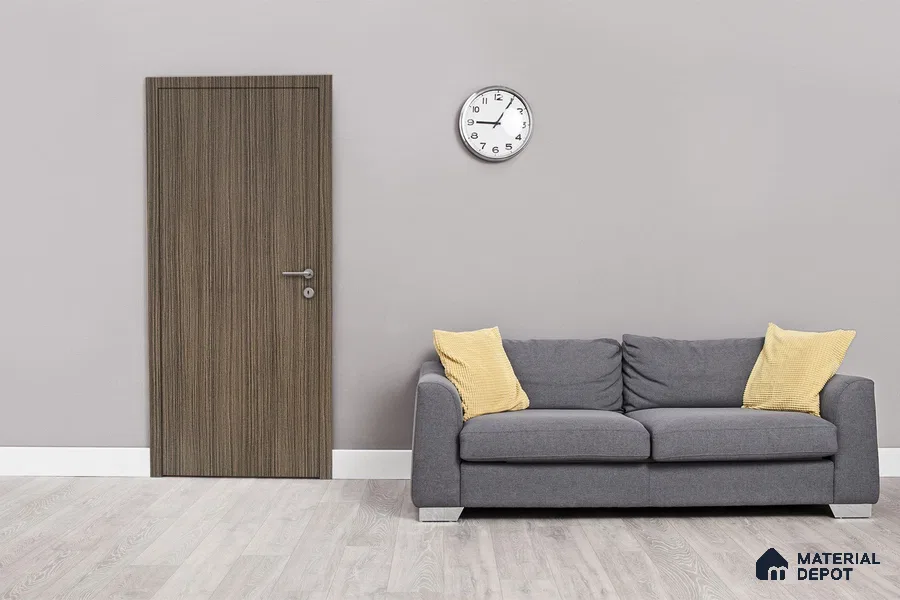 Wooden Look 3286 SUD 8 ft x 4 ft Suede Finish Decorative Laminate - 1 mm | Suitable for TV Unit, Wardrobe, Kitchen Cabinets