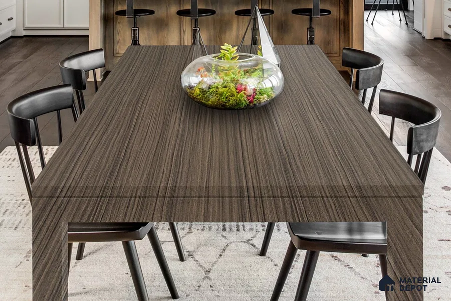 Wooden Look 3286 SUD 8 ft x 4 ft Suede Finish Decorative Laminate - 1 mm | Suitable for TV Unit, Wardrobe, Kitchen Cabinets