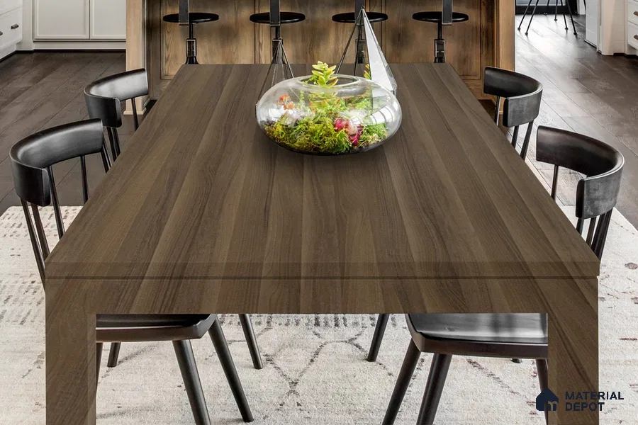 Wooden Look 3277 SUD 8 ft x 4 ft Suede Finish Decorative Laminate - 1 mm | Suitable for TV Unit, Wardrobe, Kitchen Cabinets