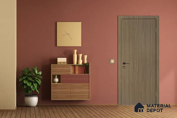 Wooden Look 3123 SUD 8 ft x 4 ft Suede Finish Decorative Laminate - 1 mm | Suitable for TV Unit, Wardrobe, Kitchen Cabinets