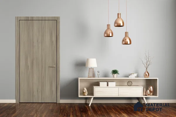 Wooden Look 3334 SUD 8 ft x 4 ft Suede Finish Decorative Laminate - 1 mm | Suitable for TV Unit, Wardrobe, Kitchen Cabinets
