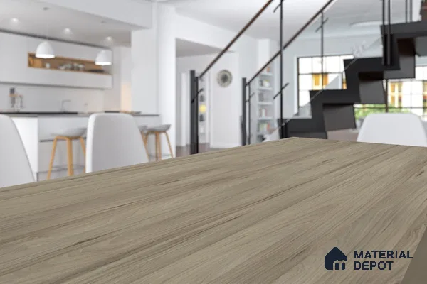 Wooden Look 3334 SUD 8 ft x 4 ft Suede Finish Decorative Laminate - 1 mm | Suitable for TV Unit, Wardrobe, Kitchen Cabinets