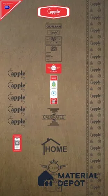 Apple AAA Club Plus BWP Grade Pinewood 8 ft x 4 ft Blockboard - 19 mm (35 Years Warranty)