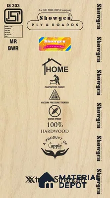 Showgen SH ISI MR Grade Pinewood 8 ft x 4 ft Blockboard - 19 mm