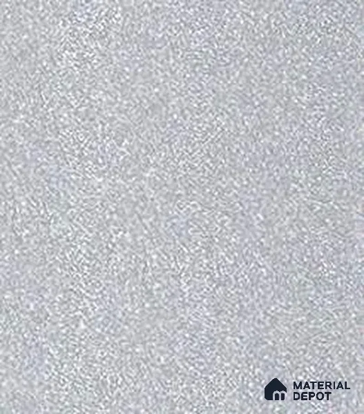 010P Silver Std 30x0.8 mm Matte Finish uPVC Décor Edge Band - 0.8 mm