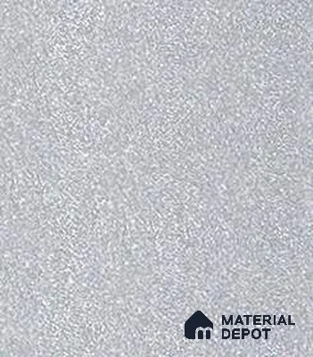 010P Silver Std 45x2 mm Matte Finish uPVC Décor Edge Band - 2 mm