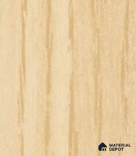 016P Asian Maple 45x0.8 mm Matte Finish uPVC Décor Edge Band - 0.8 mm
