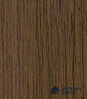074P Samoa Teak 45x2 mm Matte Finish uPVC Décor Edge Band - 2 mm