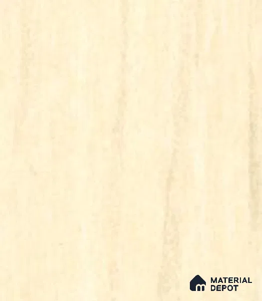 190P Rock Maple 45x0.8 mm Matte Finish uPVC Décor Edge Band - 0.8 mm