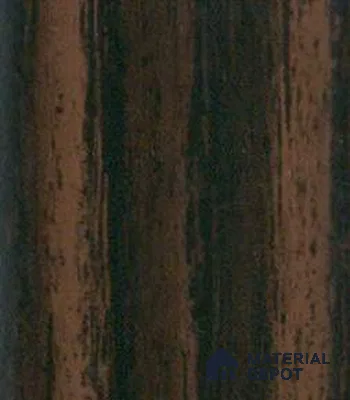 231P Real Ebony 45x2 mm Matte Finish uPVC Décor Edge Band - 2 mm