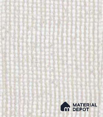 403P White Toil 45x2 mm Matte Finish uPVC Décor Edge Band - 2 mm