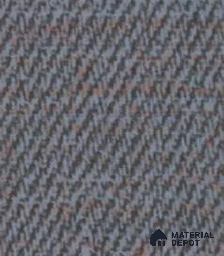 430P Crochet Denim Splash 22x0.45 mm Matte Finish uPVC Decor Edge Band - 0.45 mm