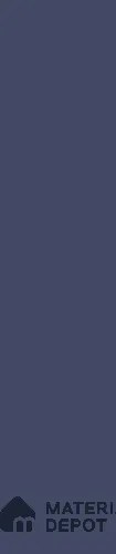 75710 Midnight Blue 45x0.8 mm Matte Finish uPVC Uni Edge Band - 0.8 mm