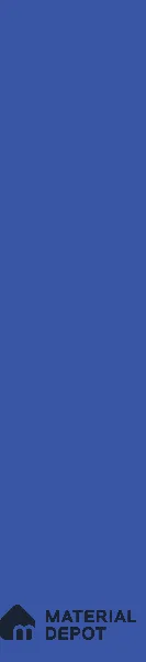 75724 Electric Blue 22x0.45 mm Matte Finish uPVC Uni Edge Band - 0.45 mm