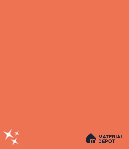 75744 Orange - II 22 x 0.8 mm Uni Super Matte Finish Edgeband - 0.8 mm