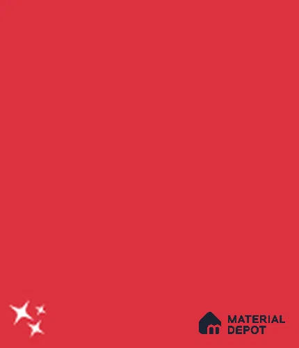 75747 Polymer Red 22 x 0.8 mm Uni Matte Finish Edgeband - 0.8 mm