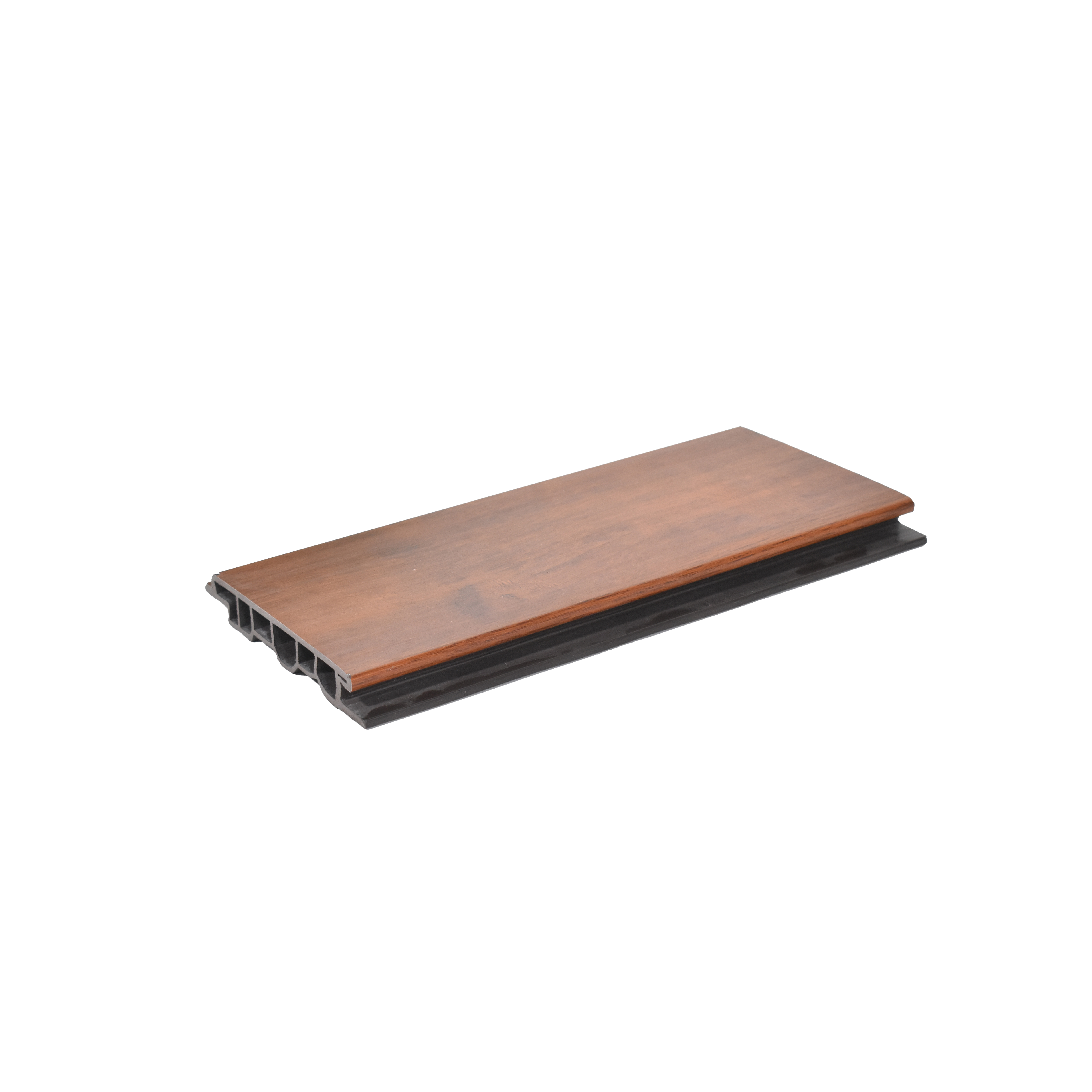 Exterior Grade 9 ft x 4.5 inch AW 10 PVC Membrane Finish Composite Polymer Louvers PN 05833 - 16 mm