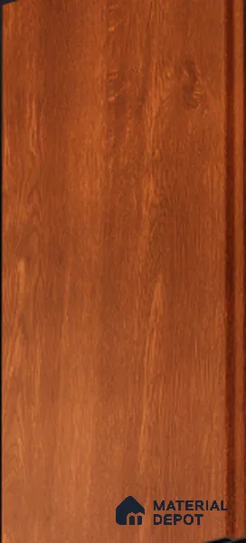 Exterior Grade 9 ft x 4.5 inch AW 10 PVC Membrane Finish Composite Polymer Louvers PN 05833 - 16 mm