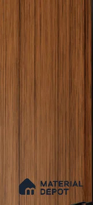 Exterior Grade 9 ft x 4.5 inch AW 11 PVC Membrane Finish Composite Polymer Louvers PN 05834 - 16 mm