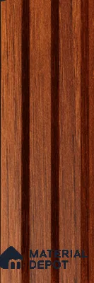 Exterior Grade 9 ft x 4.5 inch AZ 16 PVC Membrane Finish Composite Polymer Louvers PN 05843 - 14.5 mm
