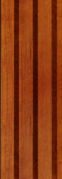 Exterior Grade 9 ft x 4.5 inch AZ 17 PVC Membrane Finish Composite Polymer Louvers PN 05844 - 14.5 mm