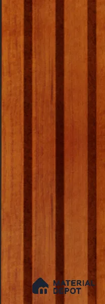 Exterior Grade 9 ft x 4.5 inch AZ 17 PVC Membrane Finish Composite Polymer Louvers PN 05844 - 14.5 mm