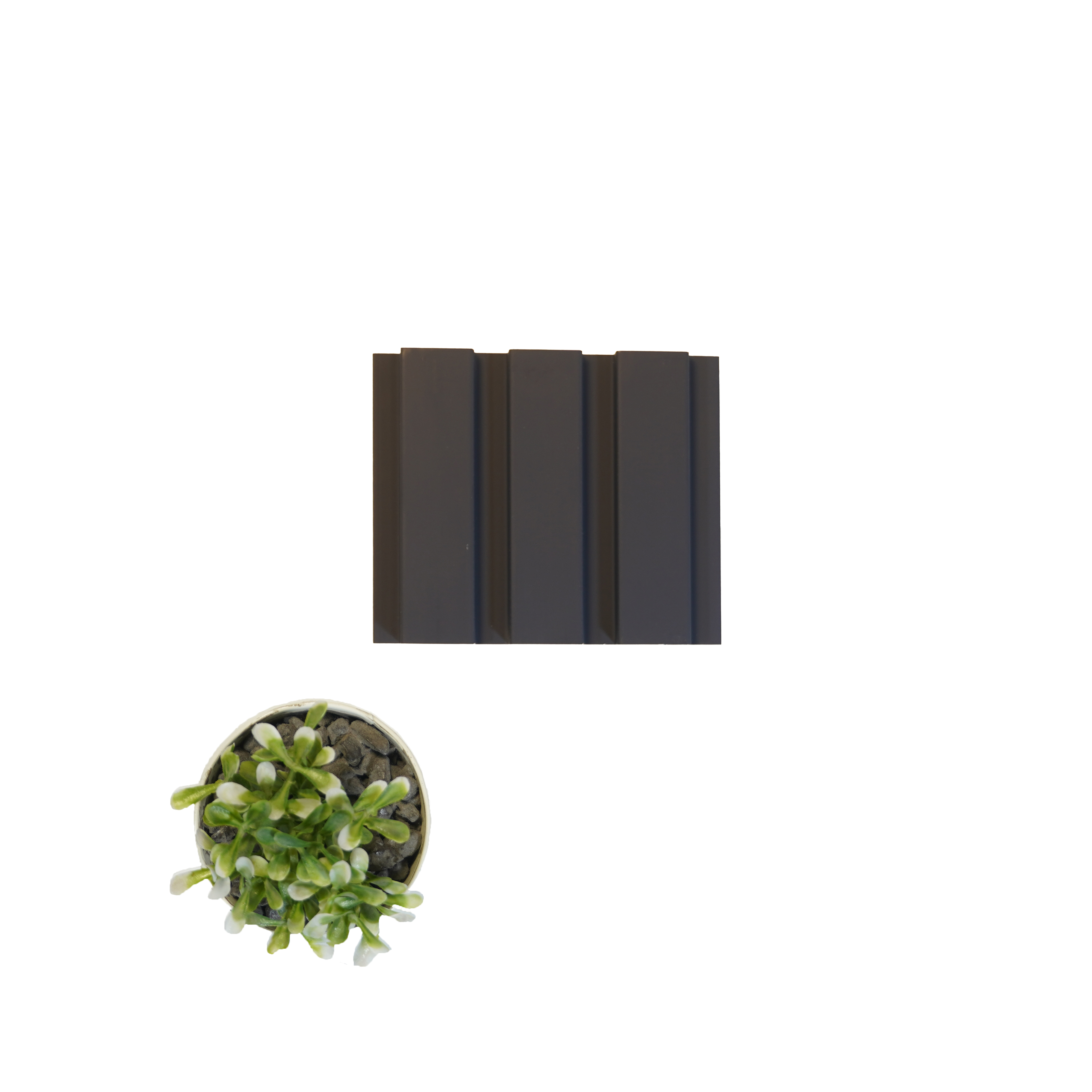 Blue Plain Colour Louver PN 00095 (3771-305) 9 ft x 4.7 inch MDF Panel - 18 mm | Suitable for Feature Wall, TV Unit & Living Room | Width is Subjected to 5% Variation