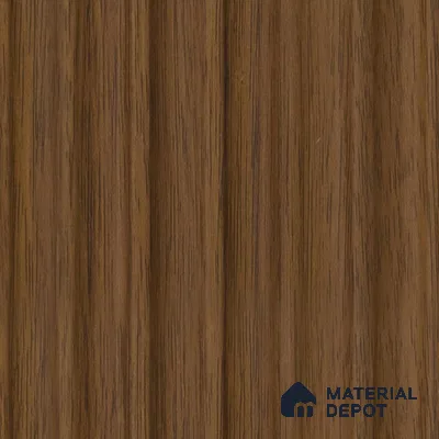 Brown Wooden Louver 2001 Nogal 8 ft x 4.9 inch Charcoal Panel - 12 mm | Suitable for Feature Wall, TV Unit & Living Room | Width is Subjected to 5% Variation