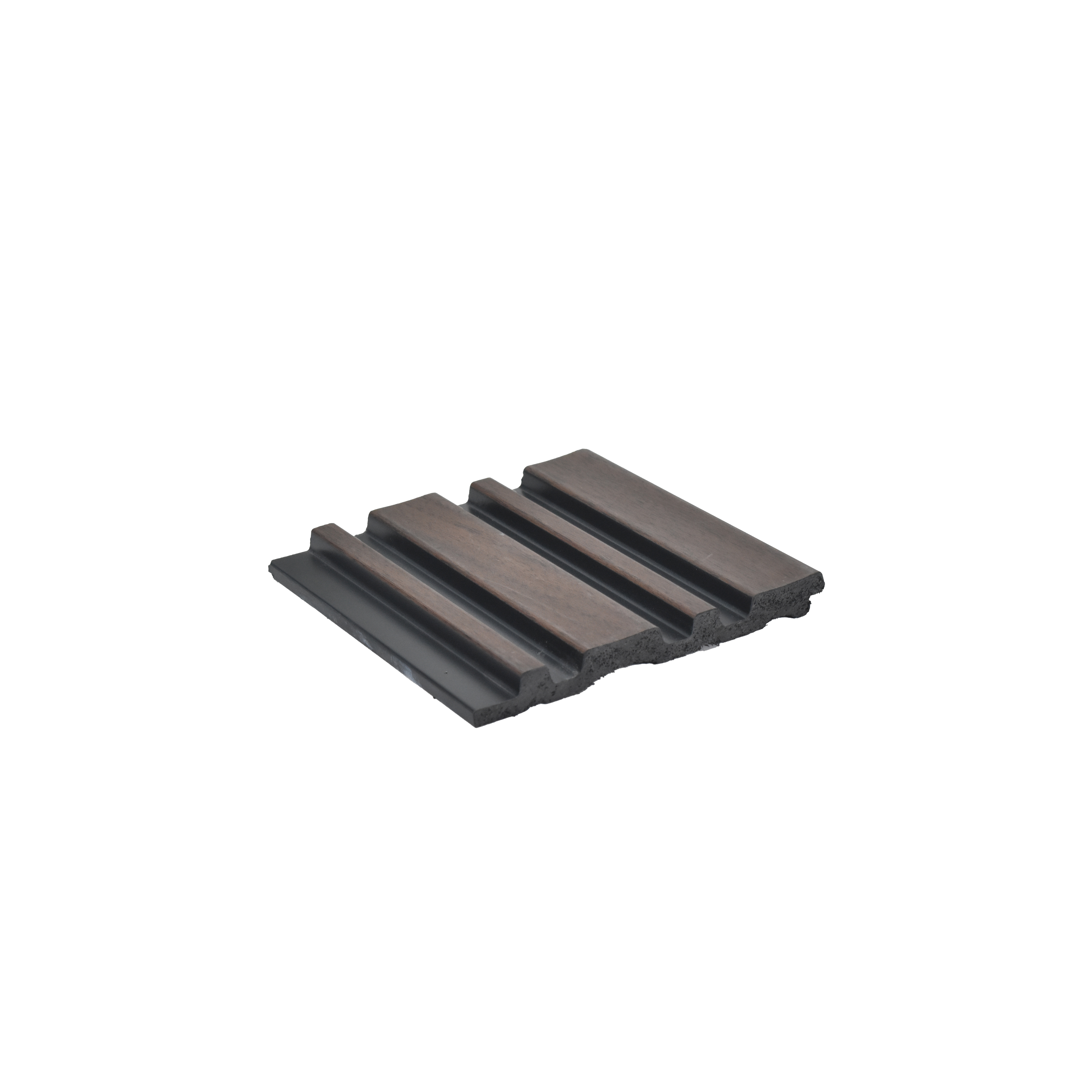 Brown Wooden Louver 2008 Noce Italiano 8 ft x 4.9 inch Charcoal Panel - 12 mm | Suitable for Feature Wall, TV Unit & Living Room | Width is Subjected to 5% Variation