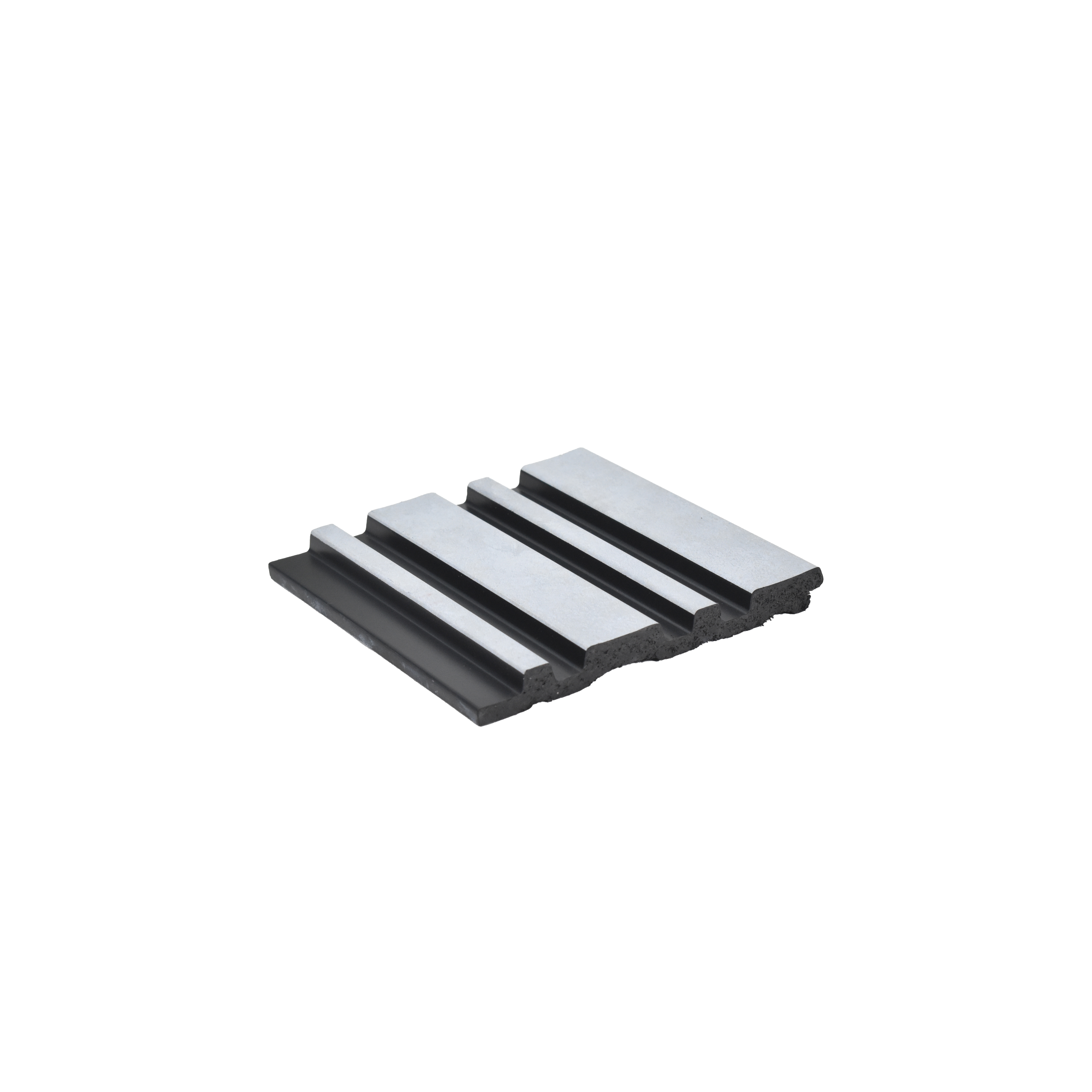Grey Stone Louver 2022 El Limo 8 ft x 4.9 inch Charcoal Panel - 12 mm | Suitable for Feature Wall, TV Unit & Living Room | Width is Subjected to 5% Variation